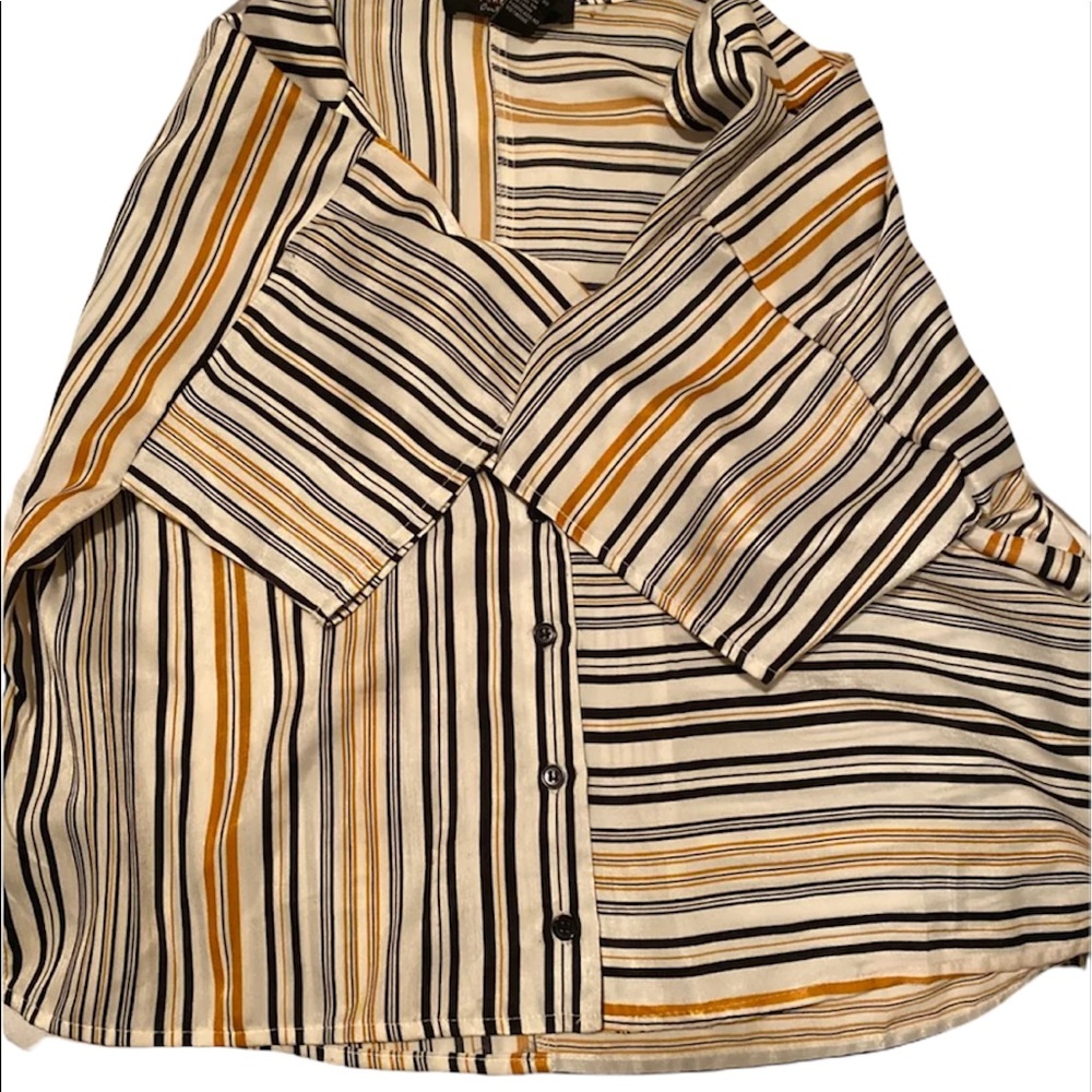 Forever 21 stripped crop top
